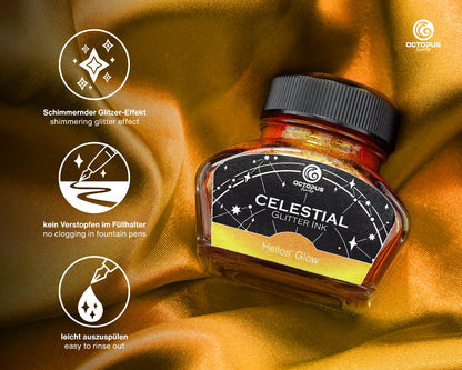 Octopus Ink Celestial Glitter 30ml Bottle