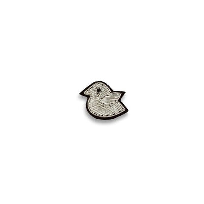 Macon&Lesquoy Hand-Embroidered Brooch