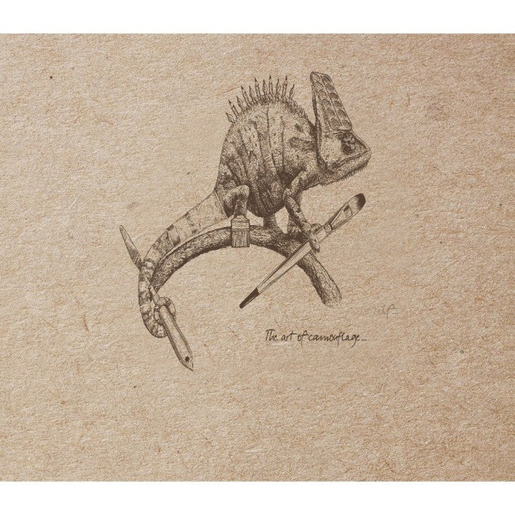 Clairefontaine Flying Spirit Sketchbook 15.5x15.5 Kraft, assorted