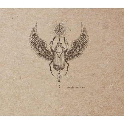 Clairefontaine Flying Spirit Sketchbook 15.5x15.5 Kraft, assorted