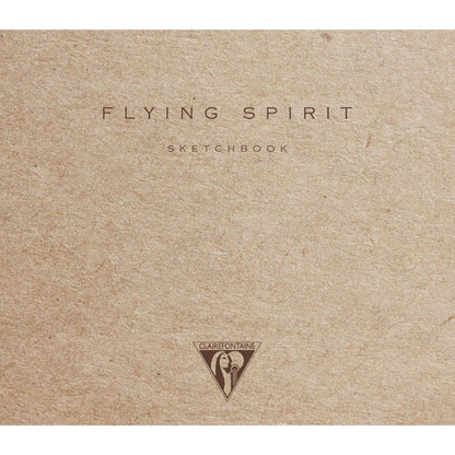 Clairefontaine Flying Spirit Sketchbook 15.5x15.5 Kraft, assorted