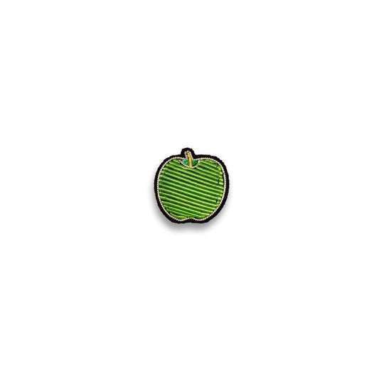 Macon&Lesquoy Hand-Embroidered Brooch