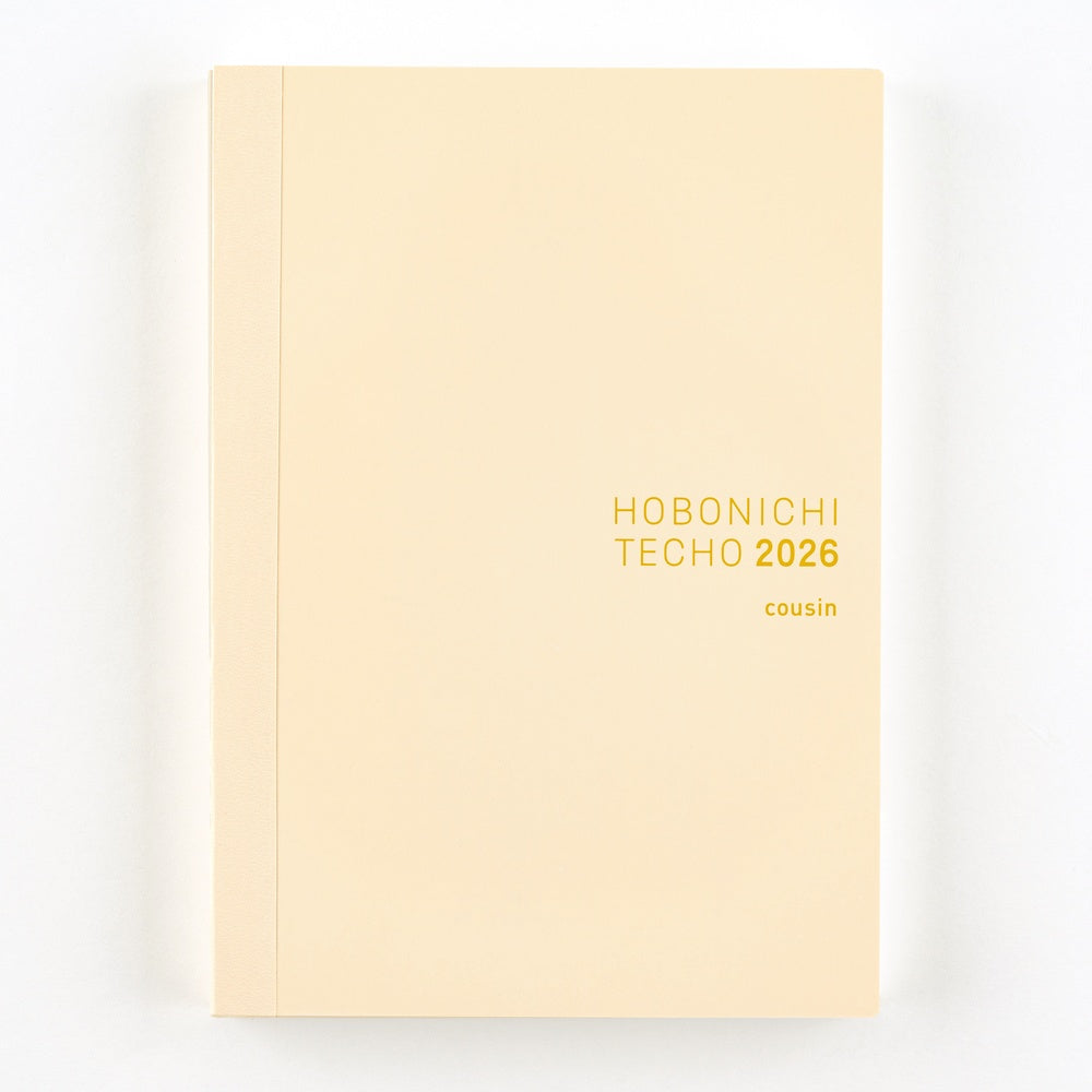 Hobonichi Techo 2026 English Cousin Book [A5 size/Daily/Jan start/Mon start]