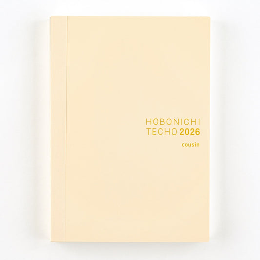 Hobonichi Techo 2026 English Cousin Book [A5 size/Daily/Jan start/Mon start]