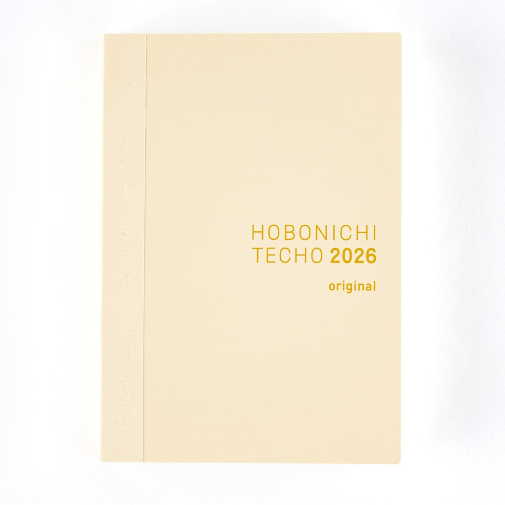 Hobonichi Techo 2026 English A6 Original Book [Jan start/Mon start]