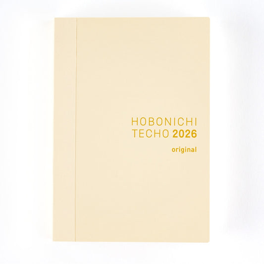 Hobonichi Techo 2026 English A6 Original Book [Jan start/Mon start]