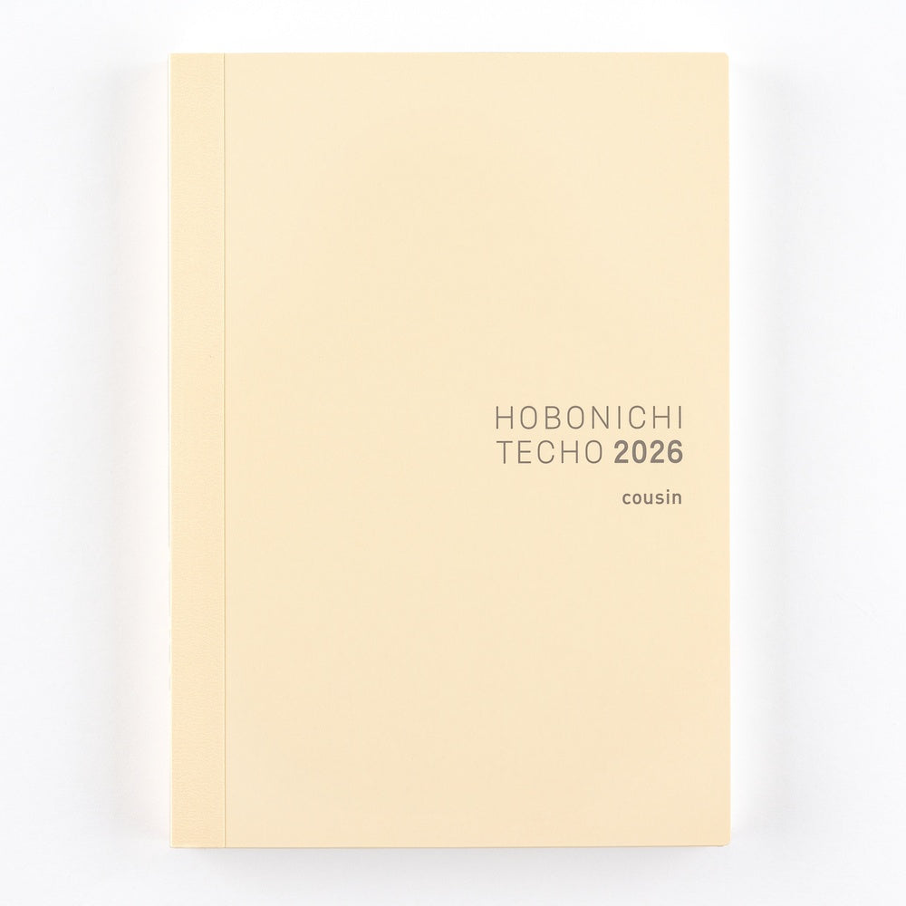 Hobonichi Techo 2026 Japanese Cousin Book [A5 size/Daily/Jan start/Mon start]