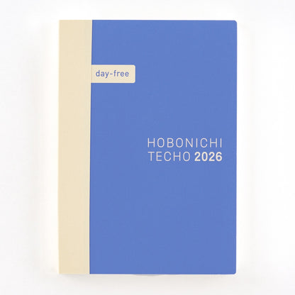 Hobonichi Techo 2026 Japanese Day-Free Book [A6 size/Monthly/Jan start/Mon start]