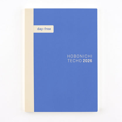 Hobonichi Techo 2026 Japanese Day-Free Book [A5 size/Monthly/Jan start/Mon start]