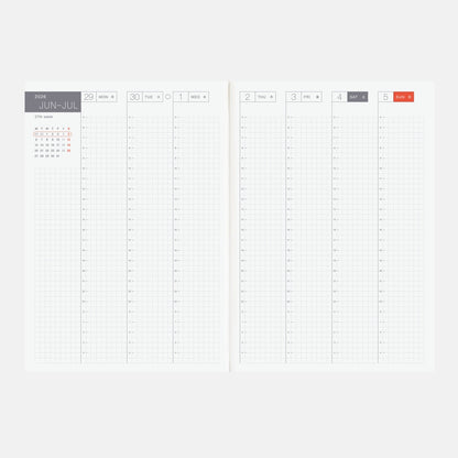 Hobonichi Techo 2026 English Cousin Book [A5 size/Daily/Jan start/Mon start]