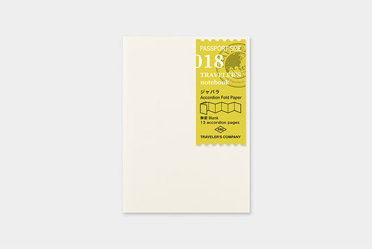 TRC Traveler’s Notebook Refill Accordion Fold Paper (P)