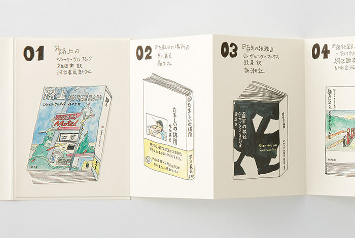TRC Traveler’s Notebook Refill Accordion Fold Paper (P)