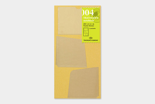 TRC Traveler’s Notebook Refill 004 Pocket Sticker