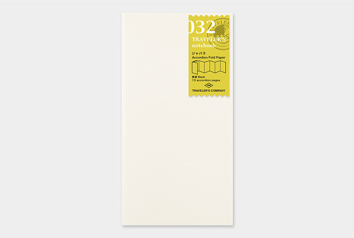 TRC Traveler’s Notebook Refill Accordion Fold Paper