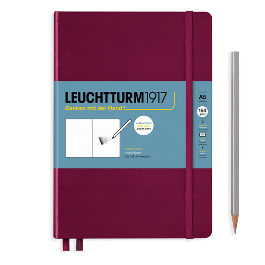 Leuchtturm Medium A5 Hardcover Sketchbook
