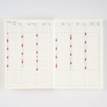 Load image into Gallery viewer, Hobonichi 2024 A5 Cousin  Book JPN/April start/Sunday start
