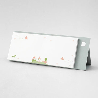 Midori MD Stand Memo Horizontal Type Message Pink