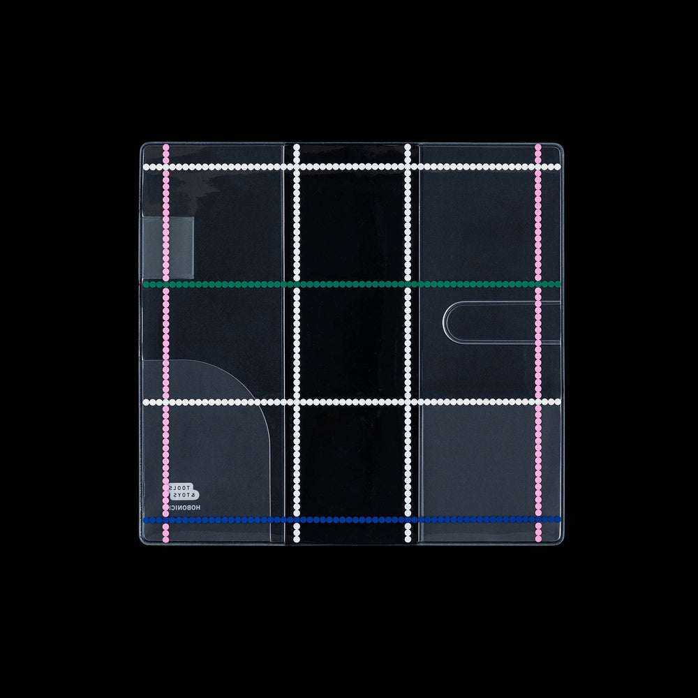 Hobonichi Yoshie Watanabe: Cover on Cover A5 Size (Dotted Plaid)