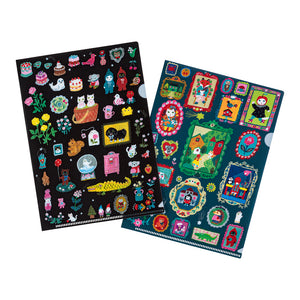Hobonichi 2024 Accessories Yumi Kitagishi: Folder Set (2) A5 Little Gifts