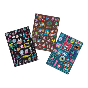 Hobonichi 2024 Accessories Yumi Kitagishi: Folder Set (3) A6 Little Gifts