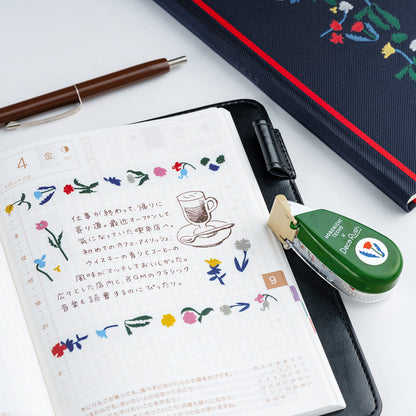 Hobonichi x Plus: Deco Rush - Petit Bloom by Yoshie Watanabe
