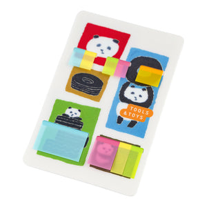 Hobonichi 2024 Accessories Translucent Sticky Notes Jin Kitamura: Love It Panda