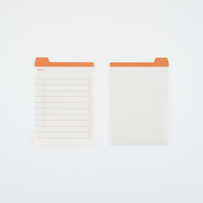 Hobonichi TSUKI no IRO: 12 Month Index Pockets