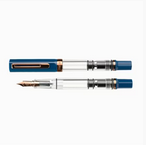Load image into Gallery viewer, TWSBI Eco Fountain Pen Indigo Blue Bronze
