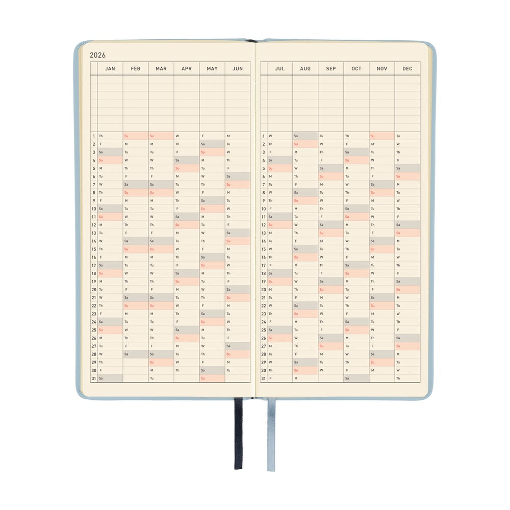 Hobonichi Planner Weeks 2026 ENG Leather