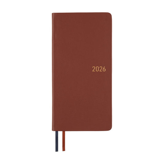 Hobonichi Planner Weeks 2026 ENG Leather
