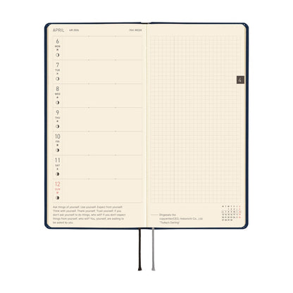 Hobonichi Planner Weeks 2026 ENG Colours