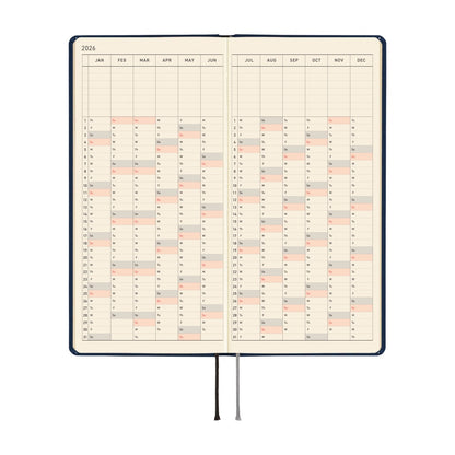 Hobonichi Planner Weeks 2026 ENG Colours