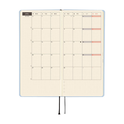 Hobonichi Planner Weeks 2026 ENG Colours