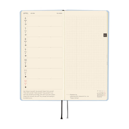 Hobonichi Planner Weeks 2026 ENG Colours