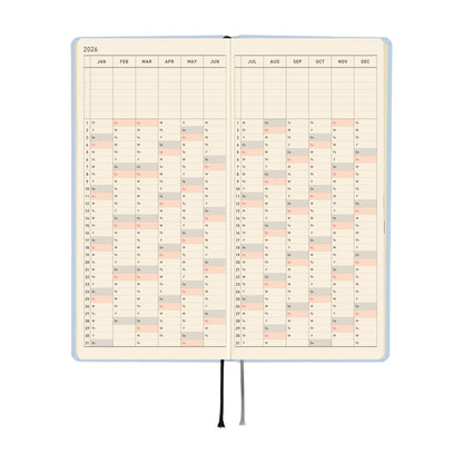 Hobonichi Planner Weeks 2026 ENG Colours