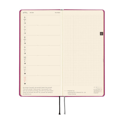 Hobonichi Planner Weeks 2026 ENG Colours