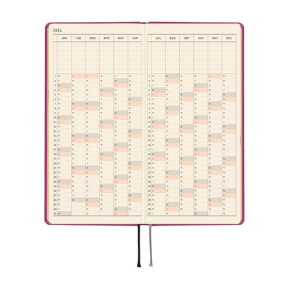 Hobonichi Planner Weeks 2026 ENG Colours