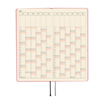 Hobonichi Planner Weeks 2026 ENG Colours
