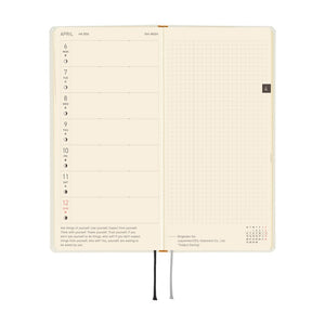Hobonichi Planner Weeks 2026 ENG Yuichi Inoue: Amenimo Makezu