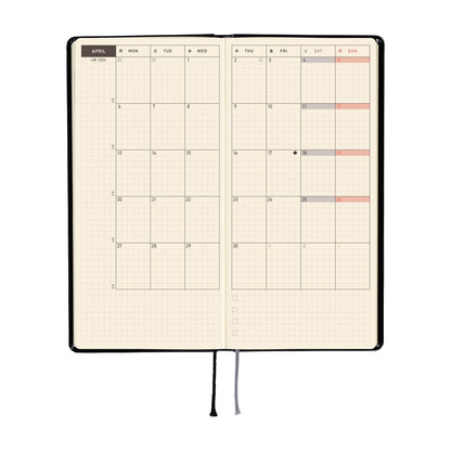 Hobonichi Planner Weeks 2026 ENG Yumi Kitagishi:White Cat's Daily Life