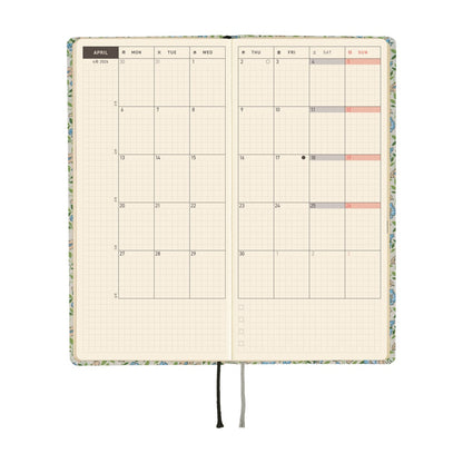 Hobonichi Planner Weeks 2026 ENG Liberty Fabrics: Sasha Kiora