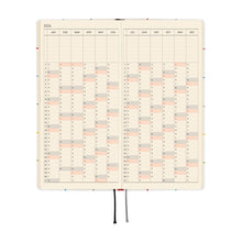 Load image into Gallery viewer, Hobonichi Planner Weeks 2026 ENG 100%ORANGE: Squirrel’s Moving Day
