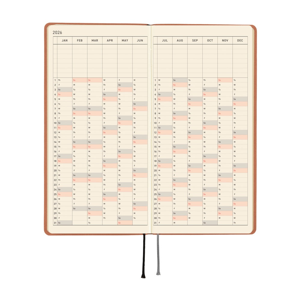 Hobonichi Planner Weeks 2026 ENG Smooth