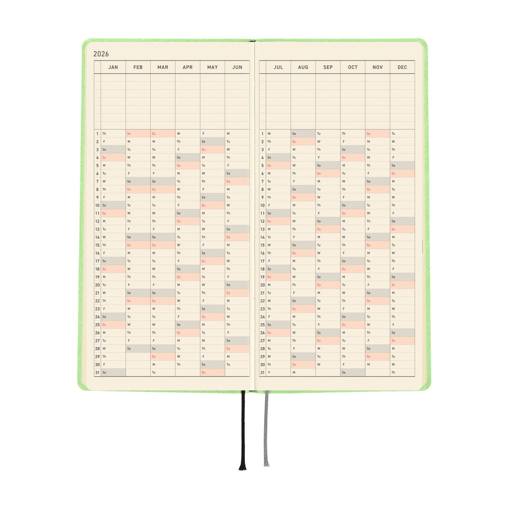 Hobonichi Planner Weeks 2026 ENG Smooth