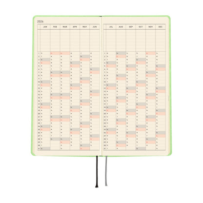 Hobonichi Planner Weeks 2026 ENG Smooth