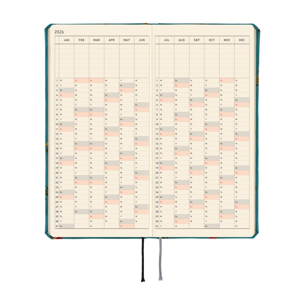 Hobonichi Planner Weeks 2026 ENG Bow & Tie