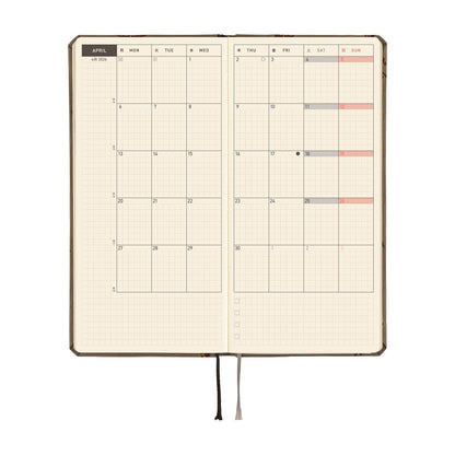 Hobonichi Planner Weeks 2026 ENG Bow & Tie
