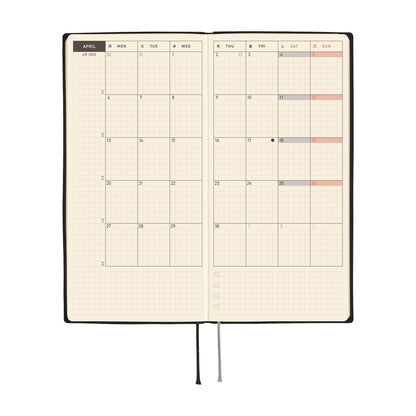 Hobonichi Planner Weeks 2026 ENG White Line