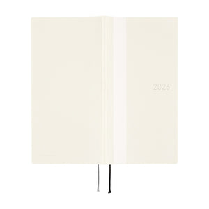 Hobonichi Planner Weeks 2026 ENG White Line