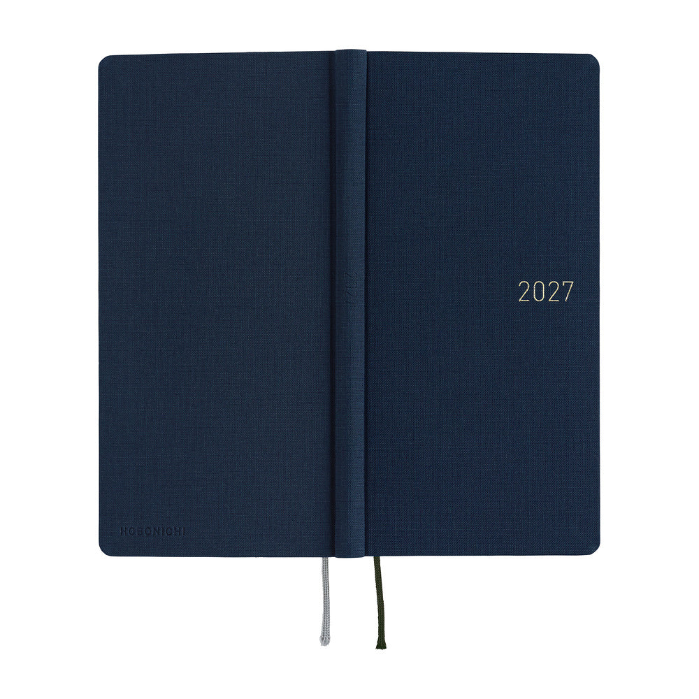 Hobonichi 2027 Planner Weeks ENG Colors: Midnight Blue